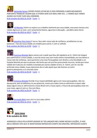 Facebook - A arma letal em Campanhas Eleitorais 