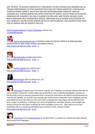 Facebook - A arma letal em Campanhas Eleitorais 