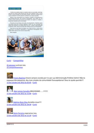 Facebook - A arma letal em Campanhas Eleitorais 