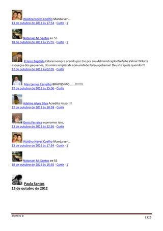 Facebook - A arma letal em Campanhas Eleitorais 