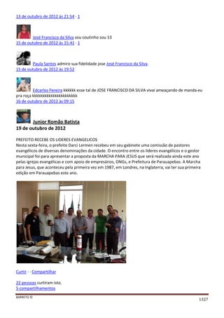 Facebook - A arma letal em Campanhas Eleitorais 