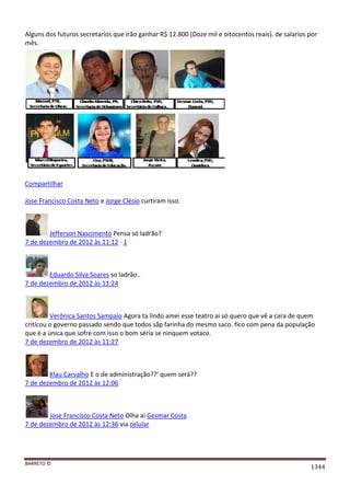 Facebook - A arma letal em Campanhas Eleitorais 