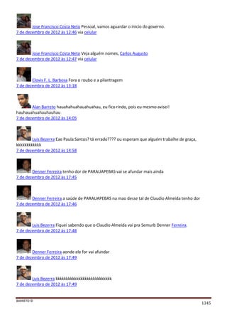 Facebook - A arma letal em Campanhas Eleitorais 