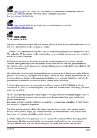 Facebook - A arma letal em Campanhas Eleitorais 