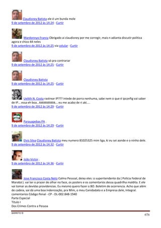 Facebook - A arma letal em Campanhas Eleitorais 