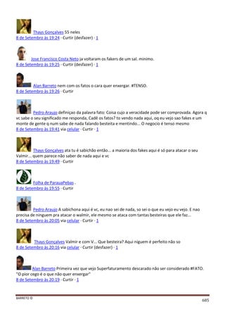 Facebook - A arma letal em Campanhas Eleitorais 