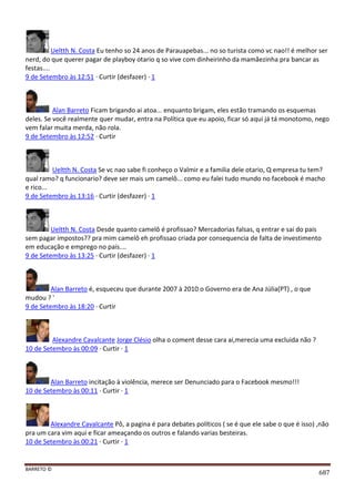 Facebook - A arma letal em Campanhas Eleitorais 