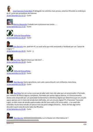 Facebook - A arma letal em Campanhas Eleitorais 