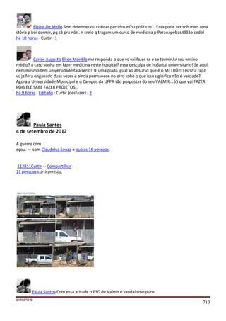 Facebook - A arma letal em Campanhas Eleitorais 