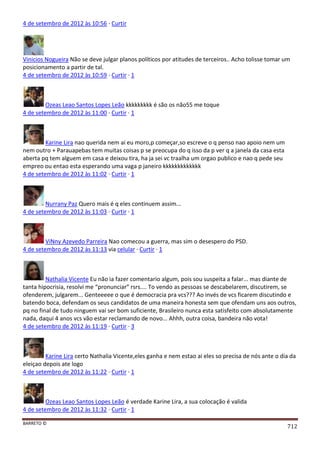 Facebook - A arma letal em Campanhas Eleitorais 