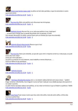 Facebook - A arma letal em Campanhas Eleitorais 