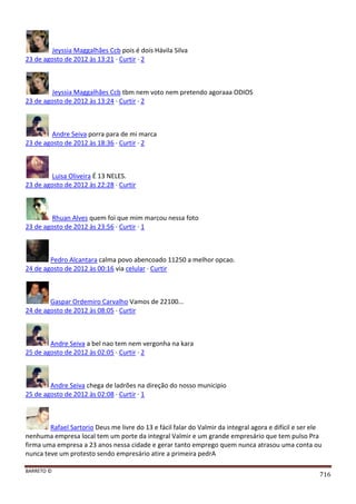 Facebook - A arma letal em Campanhas Eleitorais 