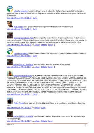 Facebook - A arma letal em Campanhas Eleitorais 