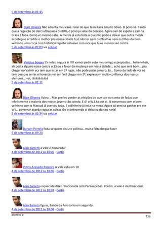 Facebook - A arma letal em Campanhas Eleitorais 