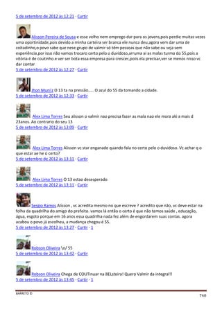 Facebook - A arma letal em Campanhas Eleitorais 