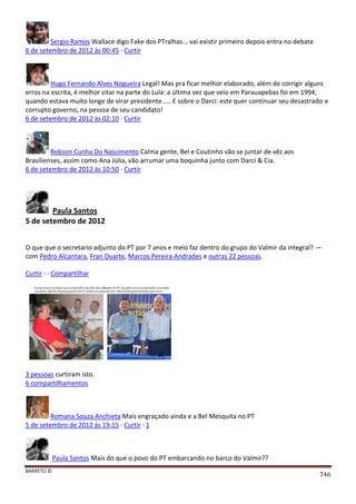 Facebook - A arma letal em Campanhas Eleitorais 