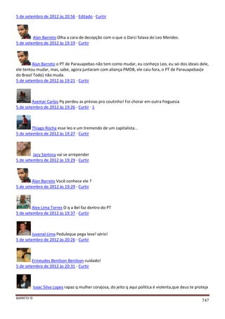 Facebook - A arma letal em Campanhas Eleitorais 