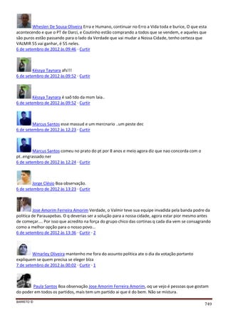 Facebook - A arma letal em Campanhas Eleitorais 