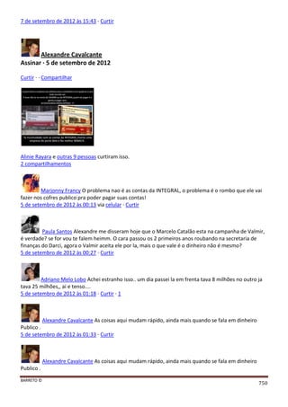 Facebook - A arma letal em Campanhas Eleitorais 