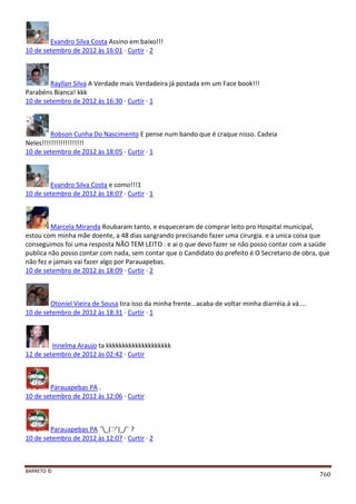 Facebook - A arma letal em Campanhas Eleitorais 