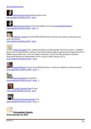 Facebook - A arma letal em Campanhas Eleitorais 