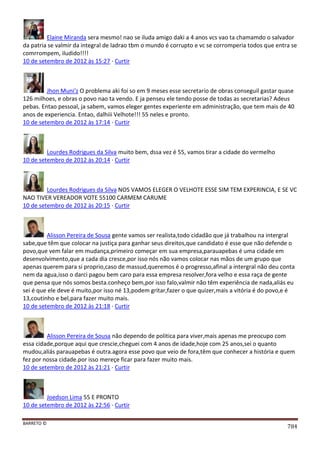 Facebook - A arma letal em Campanhas Eleitorais 