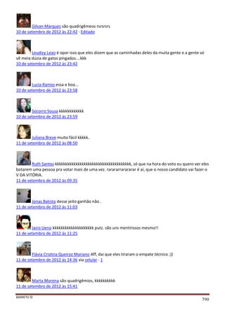 Facebook - A arma letal em Campanhas Eleitorais 