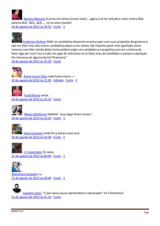 Facebook - A arma letal em Campanhas Eleitorais 