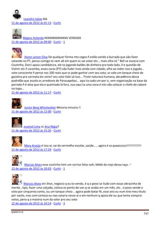 Facebook - A arma letal em Campanhas Eleitorais 