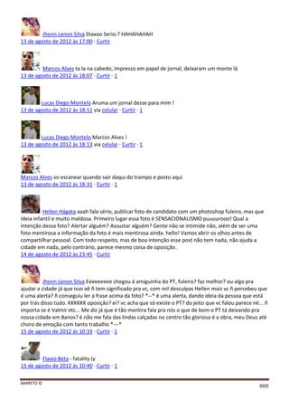 Facebook - A arma letal em Campanhas Eleitorais 