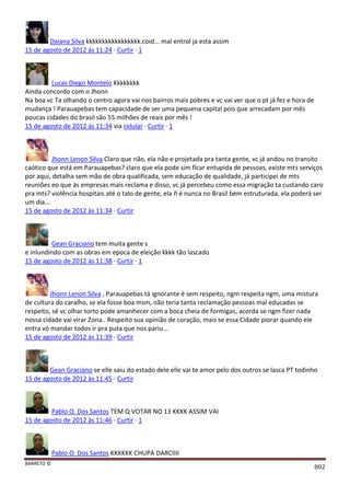 Facebook - A arma letal em Campanhas Eleitorais 