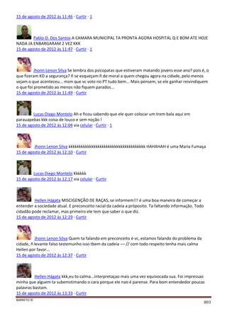 Facebook - A arma letal em Campanhas Eleitorais 