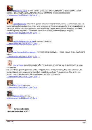 Facebook - A arma letal em Campanhas Eleitorais 