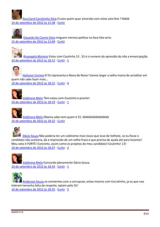 Facebook - A arma letal em Campanhas Eleitorais 