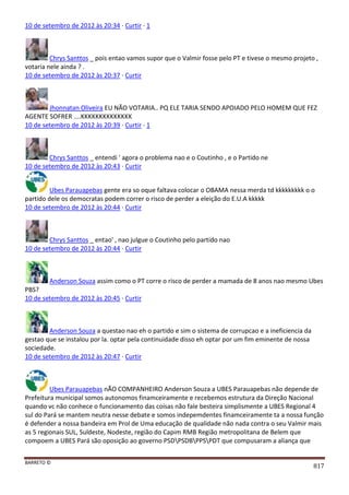 Facebook - A arma letal em Campanhas Eleitorais 