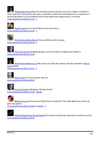 Facebook - A arma letal em Campanhas Eleitorais 