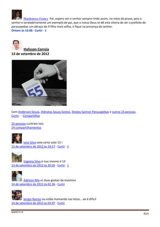 Facebook - A arma letal em Campanhas Eleitorais 