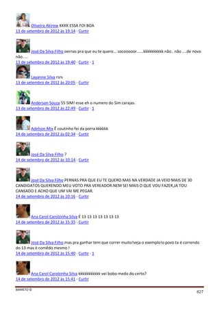 Facebook - A arma letal em Campanhas Eleitorais 