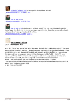 Facebook - A arma letal em Campanhas Eleitorais 