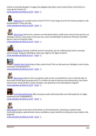 Facebook - A arma letal em Campanhas Eleitorais 