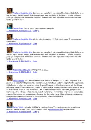 Facebook - A arma letal em Campanhas Eleitorais 