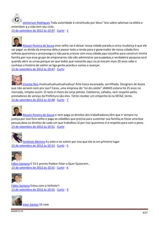 Facebook - A arma letal em Campanhas Eleitorais 