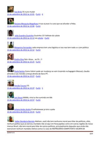 Facebook - A arma letal em Campanhas Eleitorais 