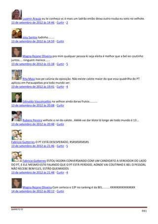 Facebook - A arma letal em Campanhas Eleitorais 