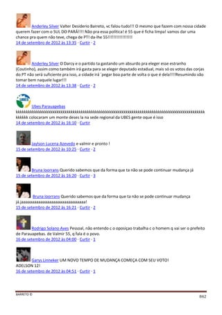 Facebook - A arma letal em Campanhas Eleitorais 