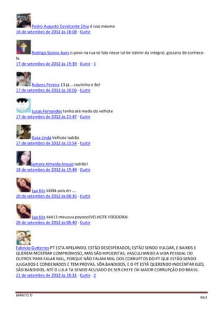 Facebook - A arma letal em Campanhas Eleitorais 