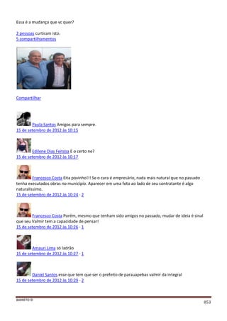 Facebook - A arma letal em Campanhas Eleitorais 