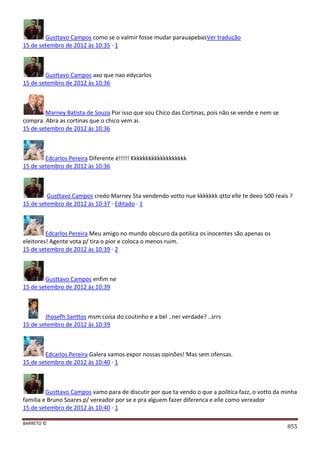 Facebook - A arma letal em Campanhas Eleitorais 