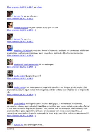 Facebook - A arma letal em Campanhas Eleitorais 