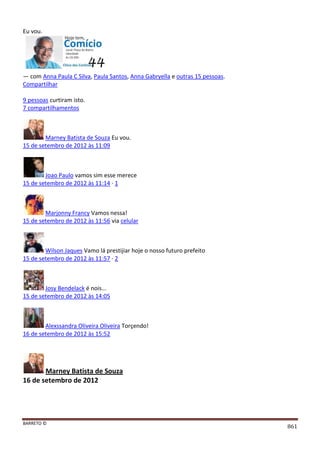 Facebook - A arma letal em Campanhas Eleitorais 